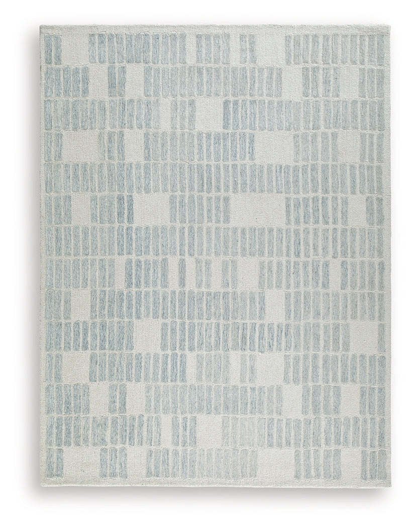 Dylanton Ivory/Blue Large Rug