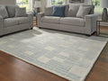 Dylanton Ivory/Blue Large Rug