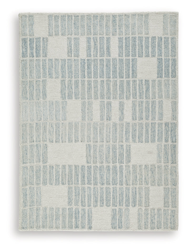 Dylanton Ivory/Blue Medium Rug