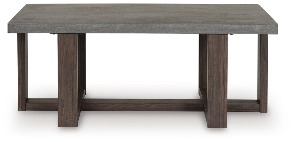 Dynnford Gray/Brown Occasional Table Set (Set of 3)