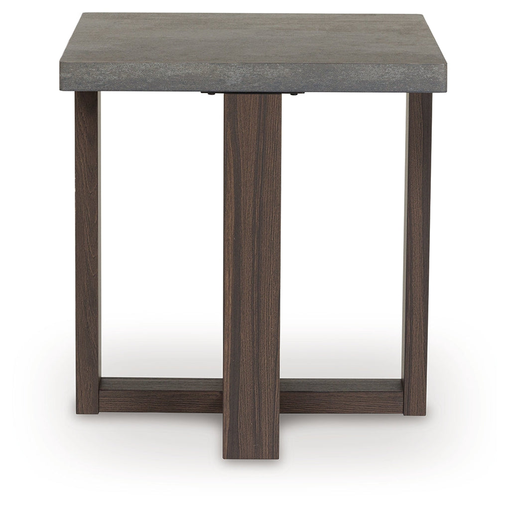 Dynnford Gray/Brown Occasional Table Set (Set of 3)