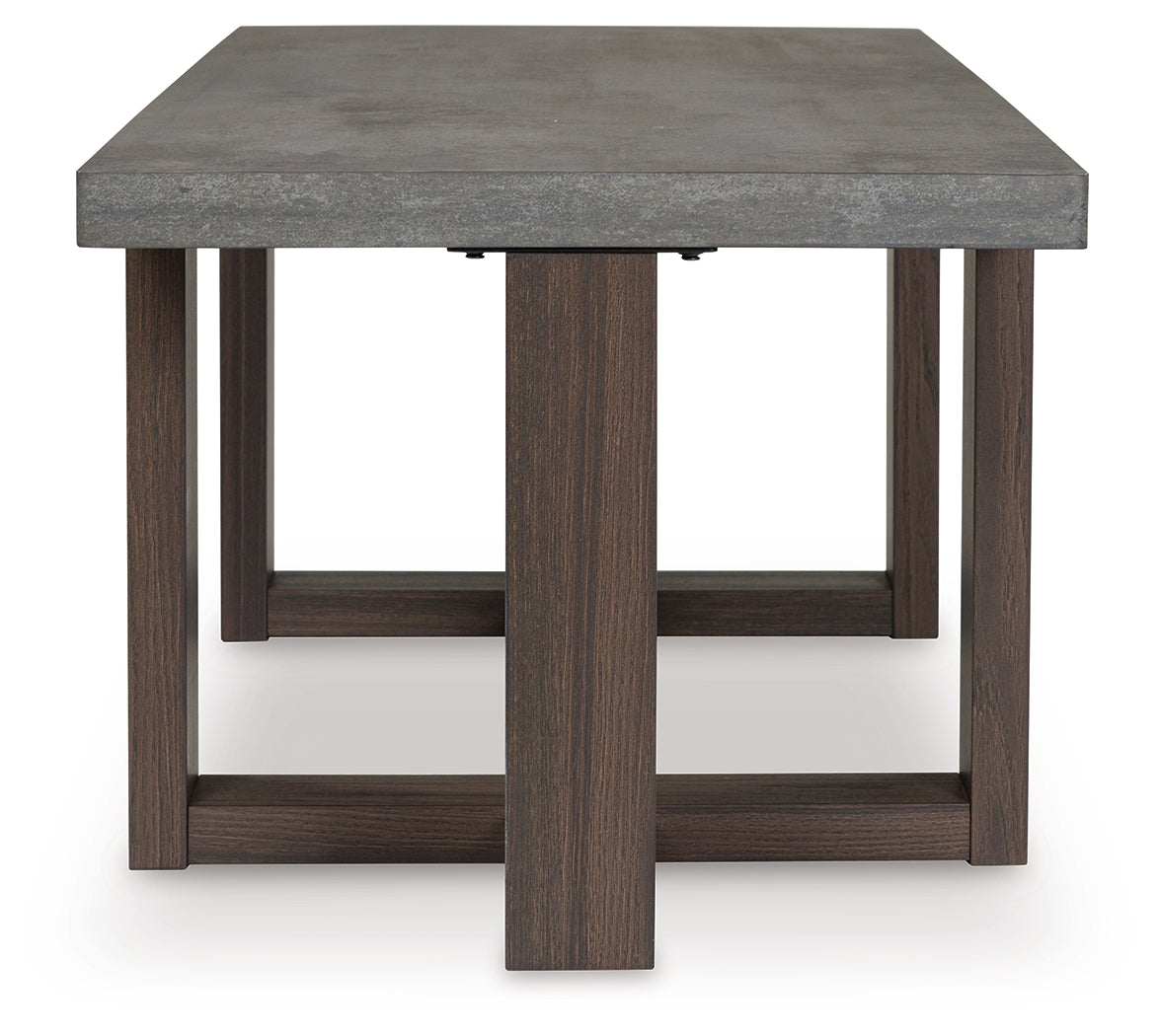 Dynnford Gray/Brown Occasional Table Set (Set of 3)