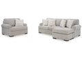 Eastonbridge Shadow Sofa Chaise & Oversized Chair