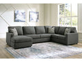 Edenfield Charcoal 3pc Sectional w/ Chaise