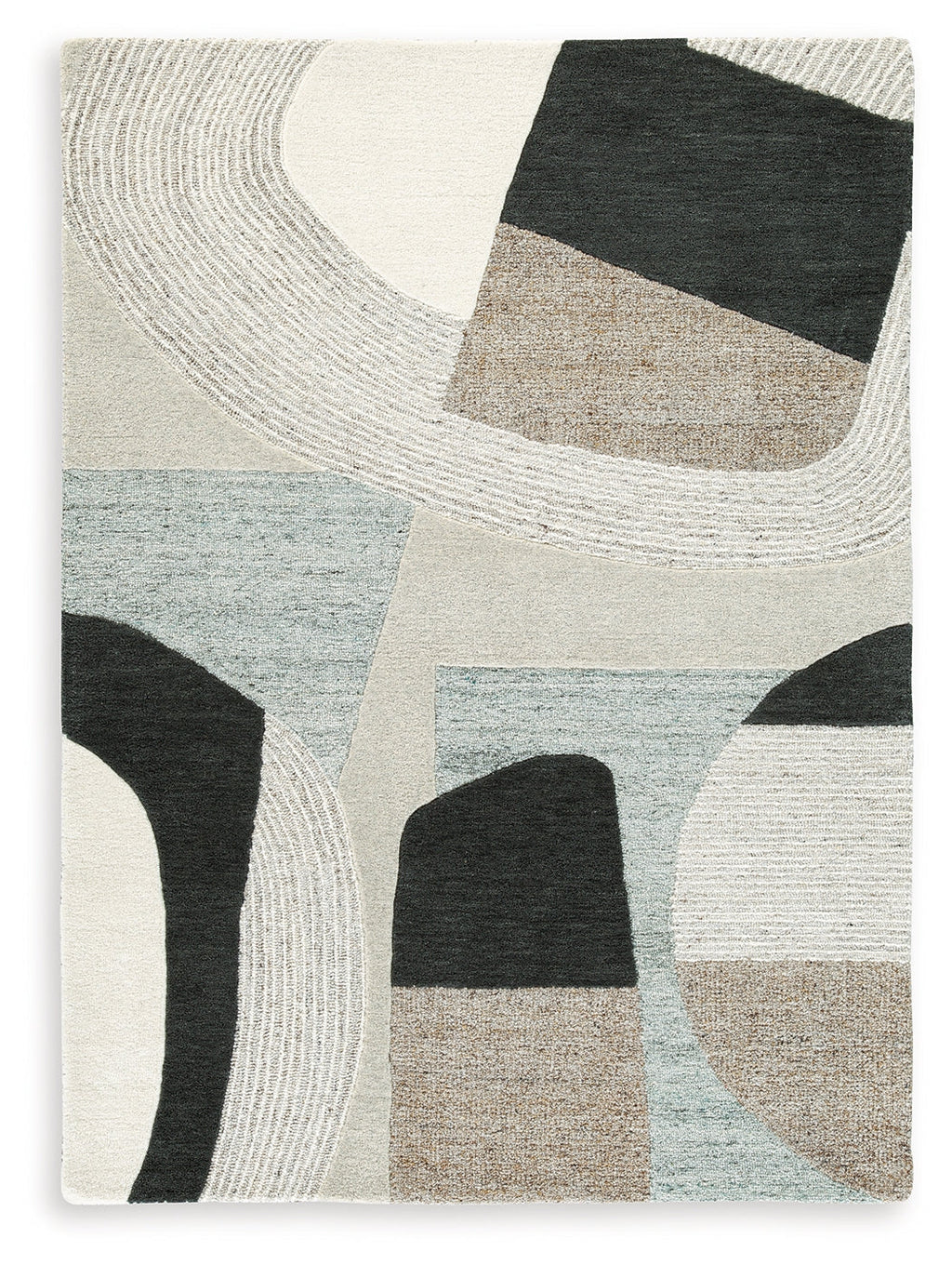 Edrickhill Grayish Teal/Taupe/Cream 5' x 7' Rug