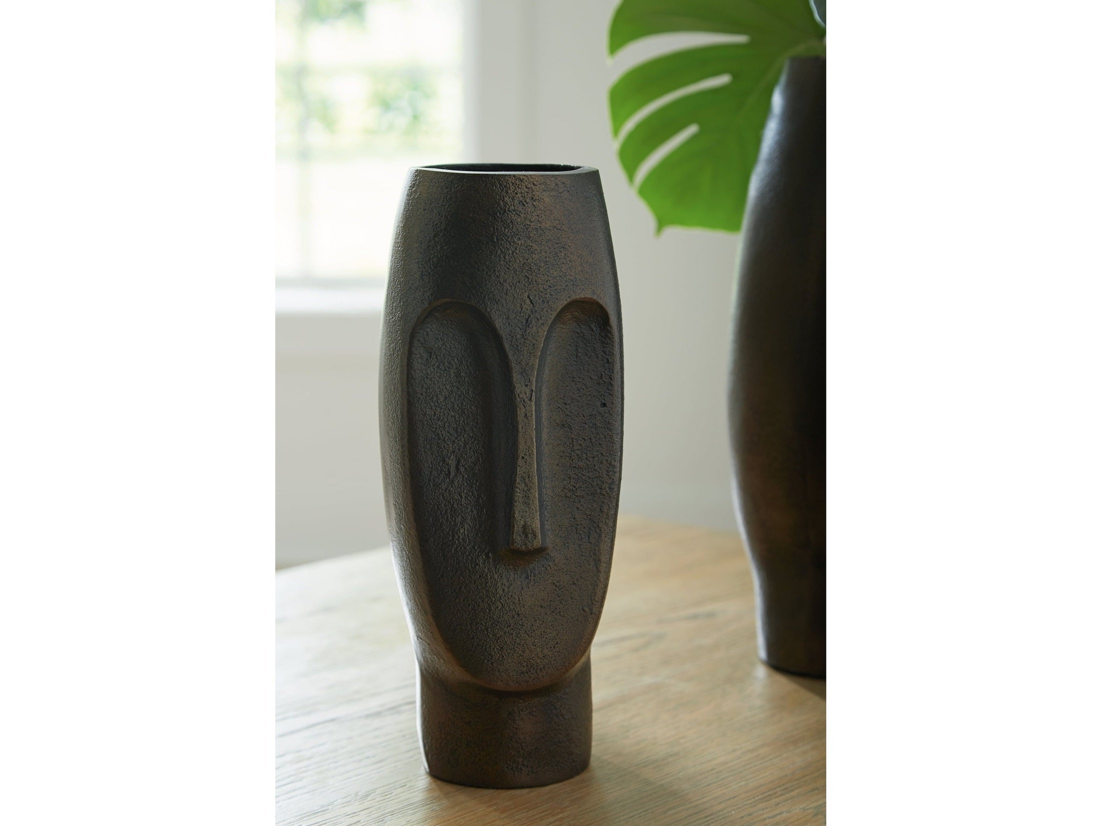 Elanman Antique Bronze Finish Vase