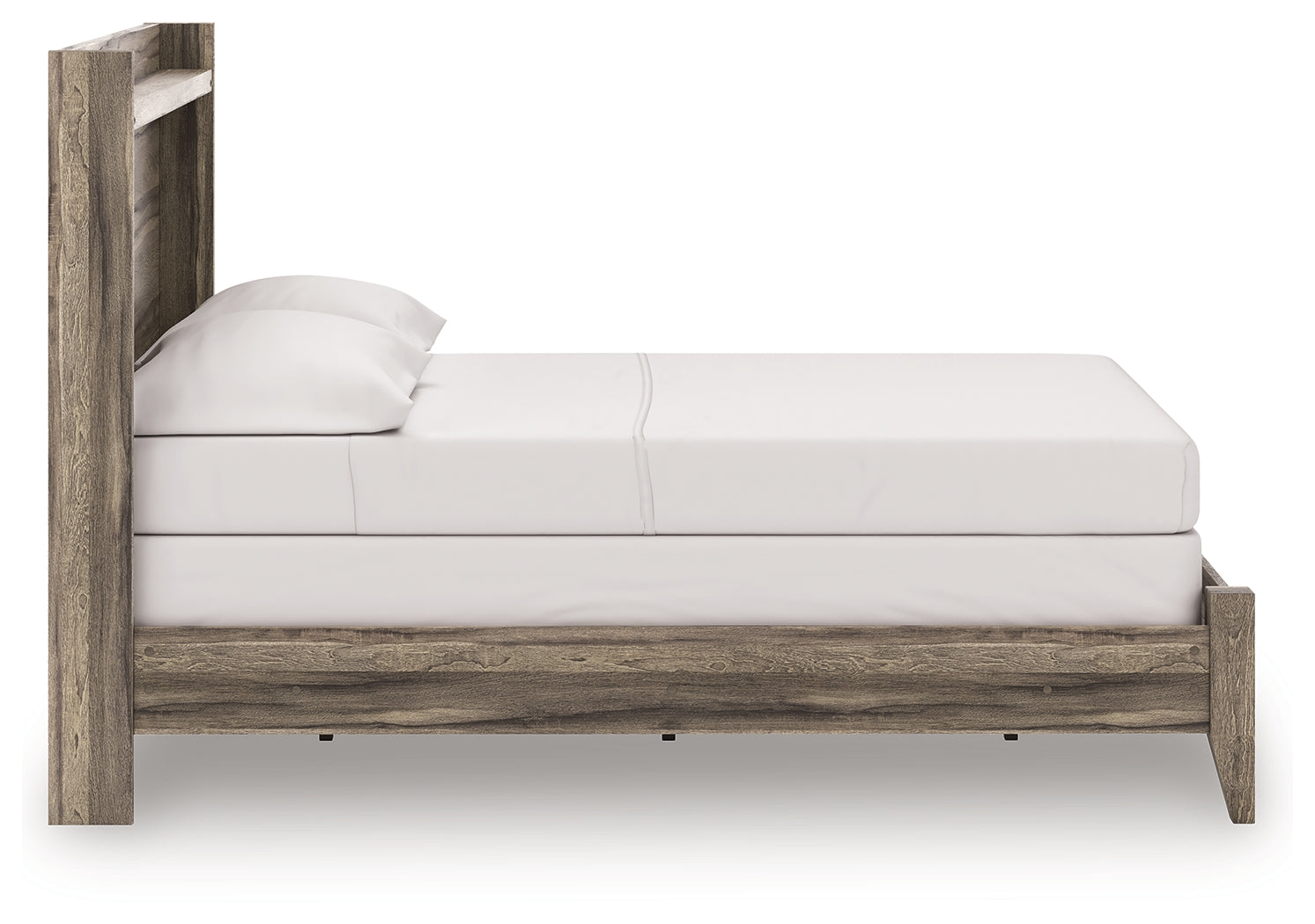 Elbrim Brown Full Panel Bed, Dresser and Mirror