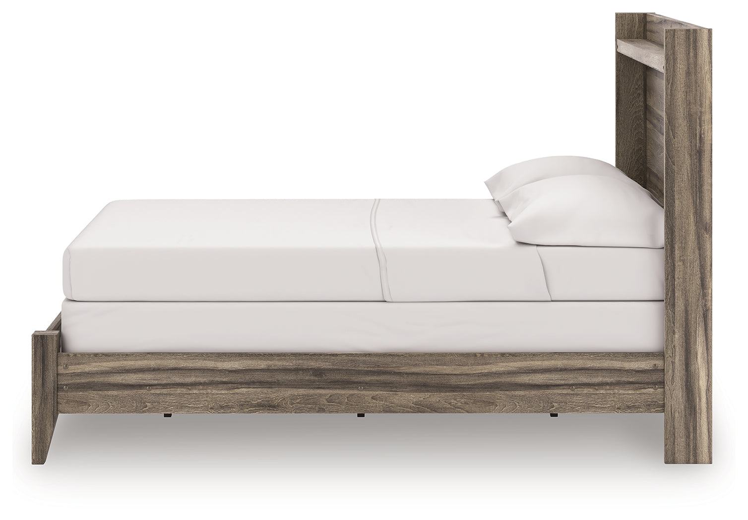 Elbrim Brown Full Panel Bed, Dresser and Mirror