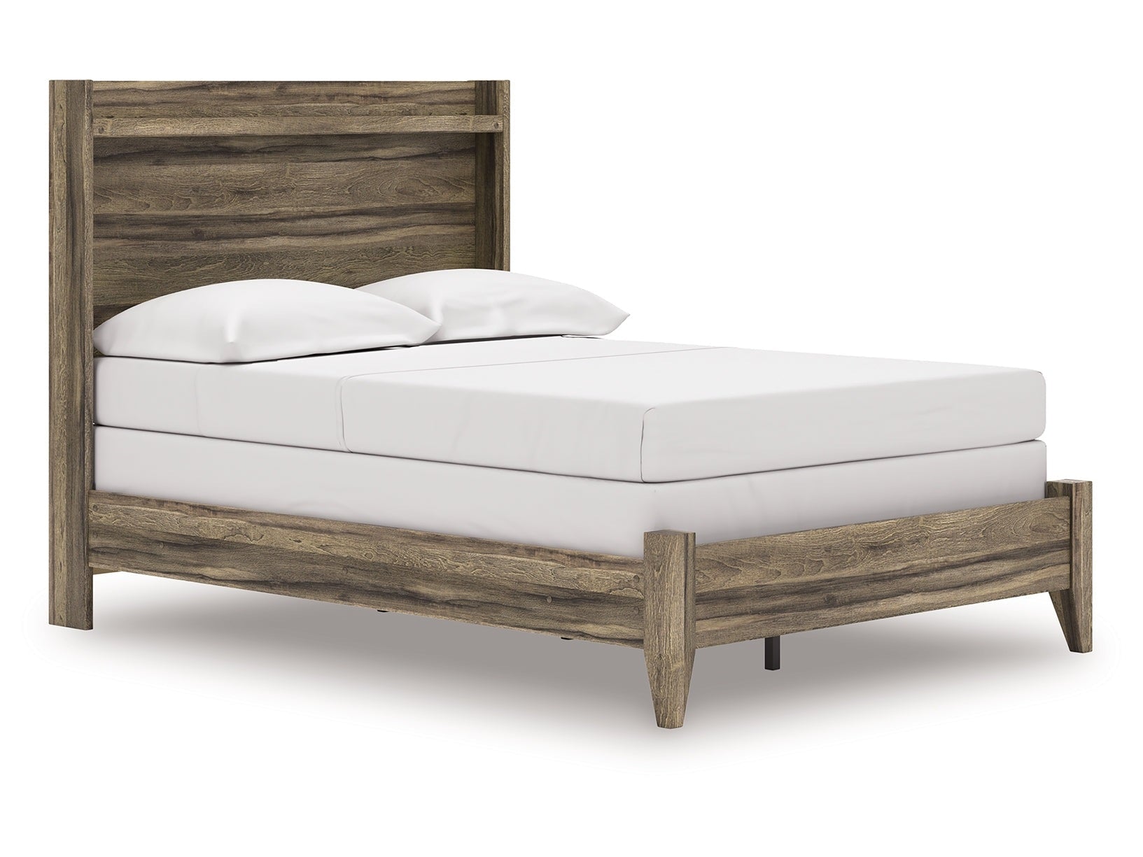 Elbrim Brown Full Panel Bed