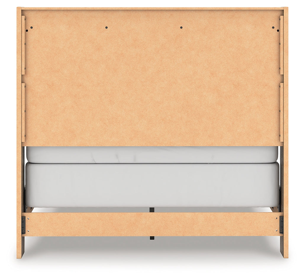 Elbrim Brown Full Panel Bed