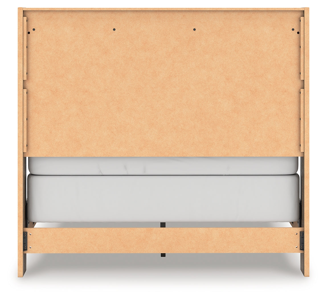 Elbrim Brown Full Panel Bed