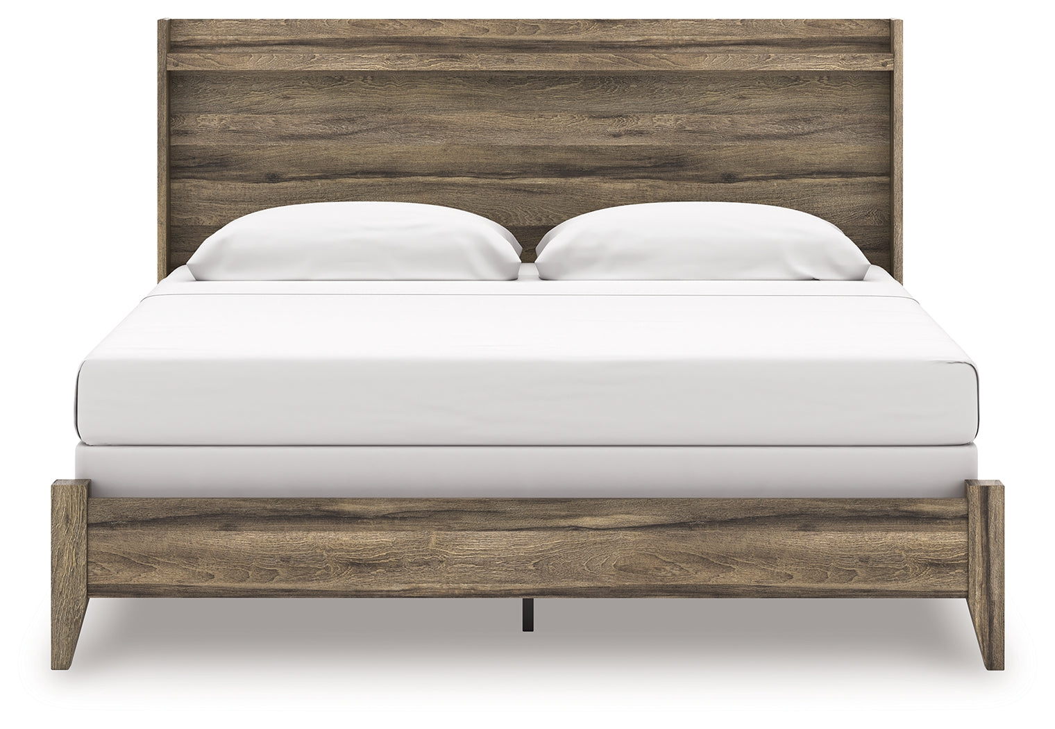 Elbrim Brown King Panel Bed