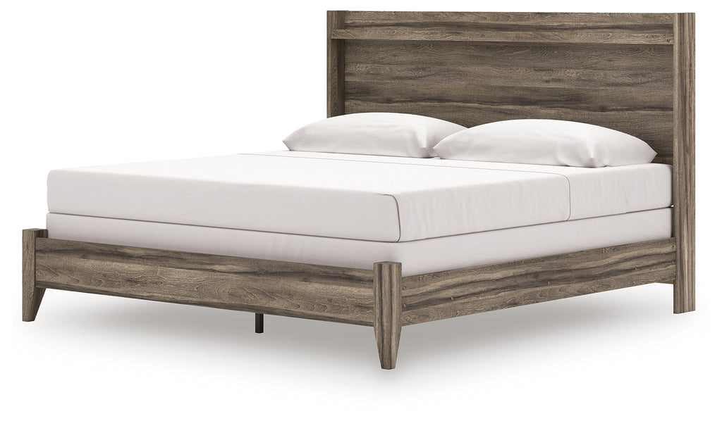 Elbrim King Panel Bedroom Set, Brown