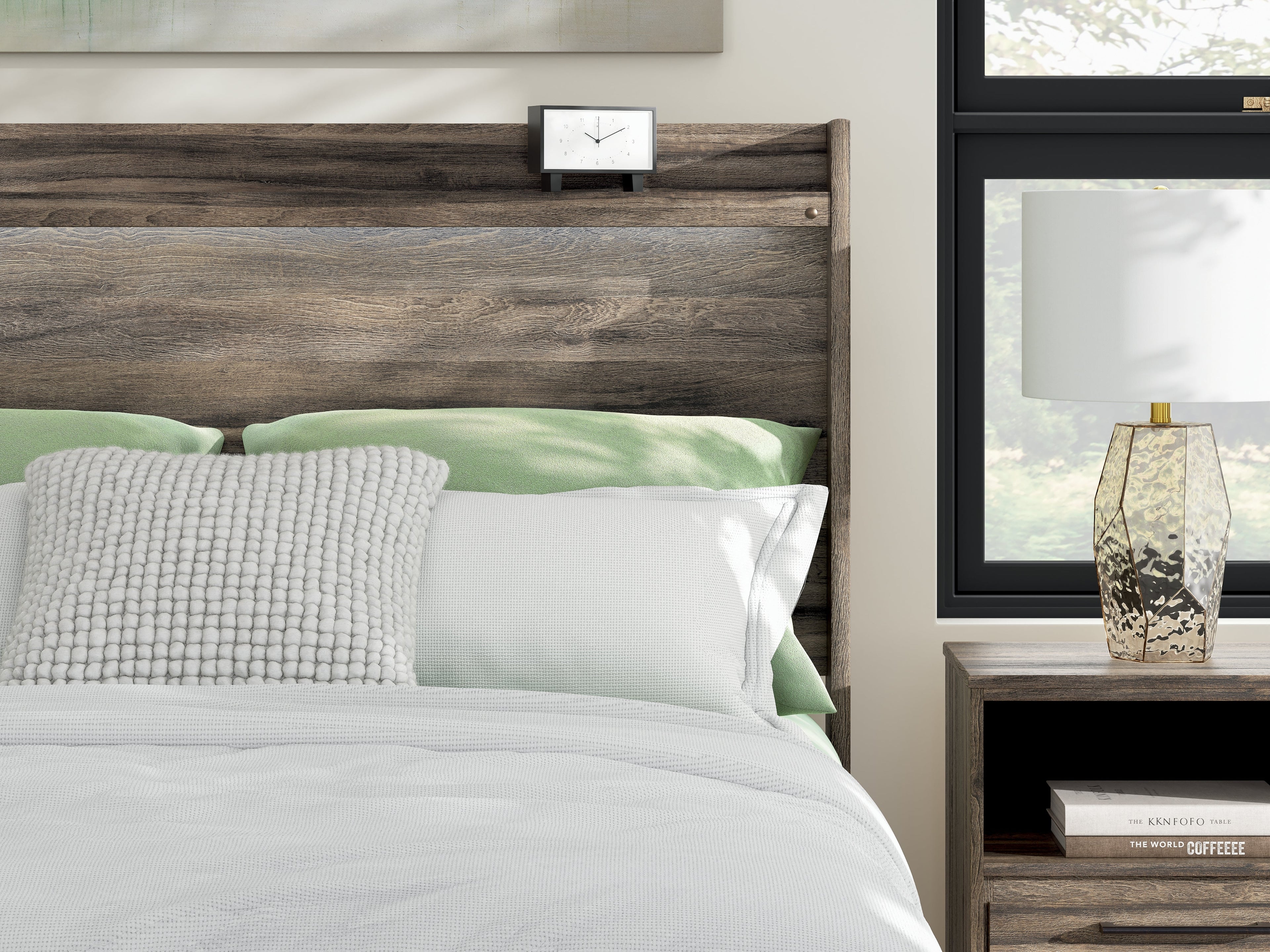 Elbrim King Panel Bedroom Set, Brown