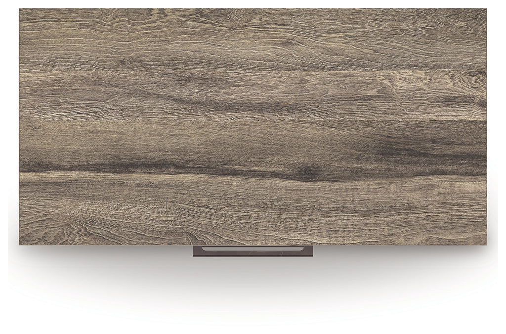 Elbrim Brown King Panel Storage Bed, Chest and Nightstand