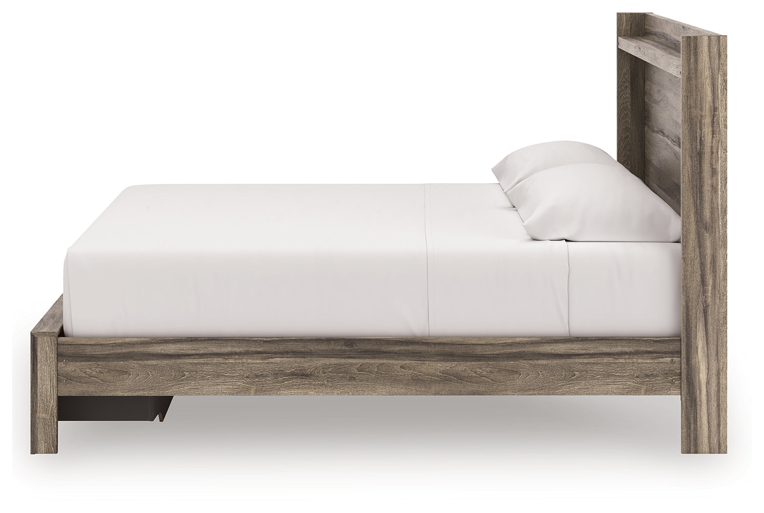 Elbrim Brown King Panel Storage Bed, Chest and Nightstand
