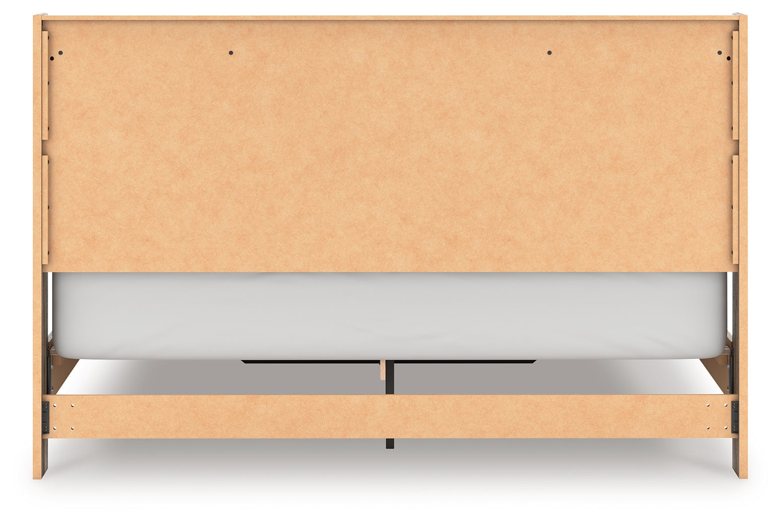 Elbrim Brown King Panel Storage Bed