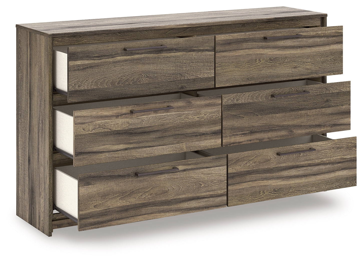 Elbrim King Panel Storage Bedroom Set, Brown