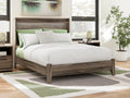 Elbrim Brown Queen Panel Bed