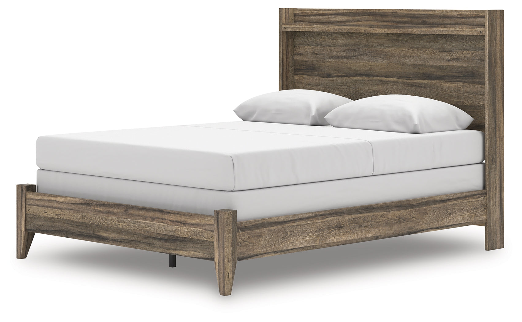 Elbrim Brown Queen Panel Bed