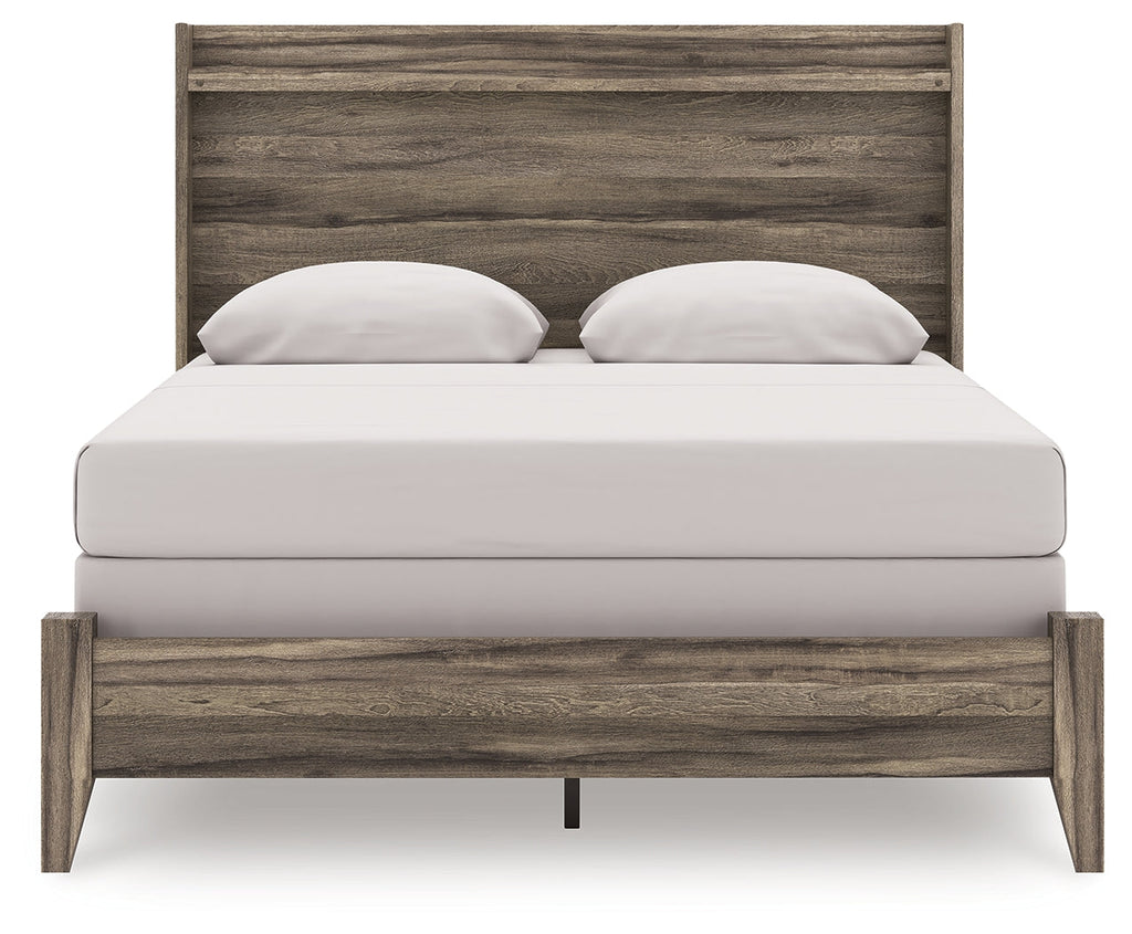 Elbrim Queen Panel Bedroom Set, Brown