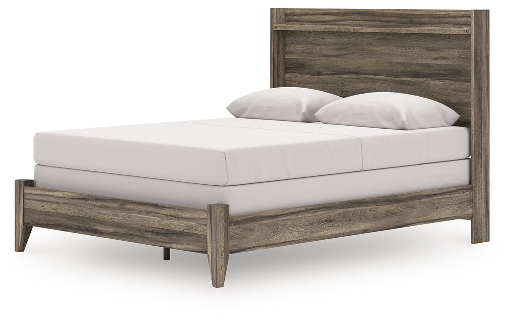 Elbrim Queen Panel Bedroom Set, Brown