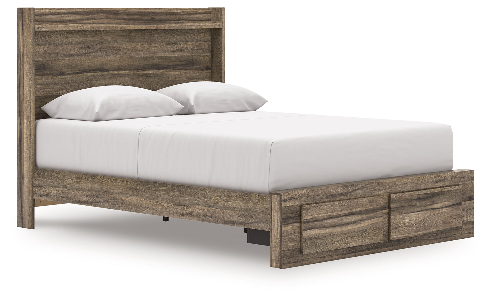 Elbrim Queen Panel Storage Bedroom Set, Brown