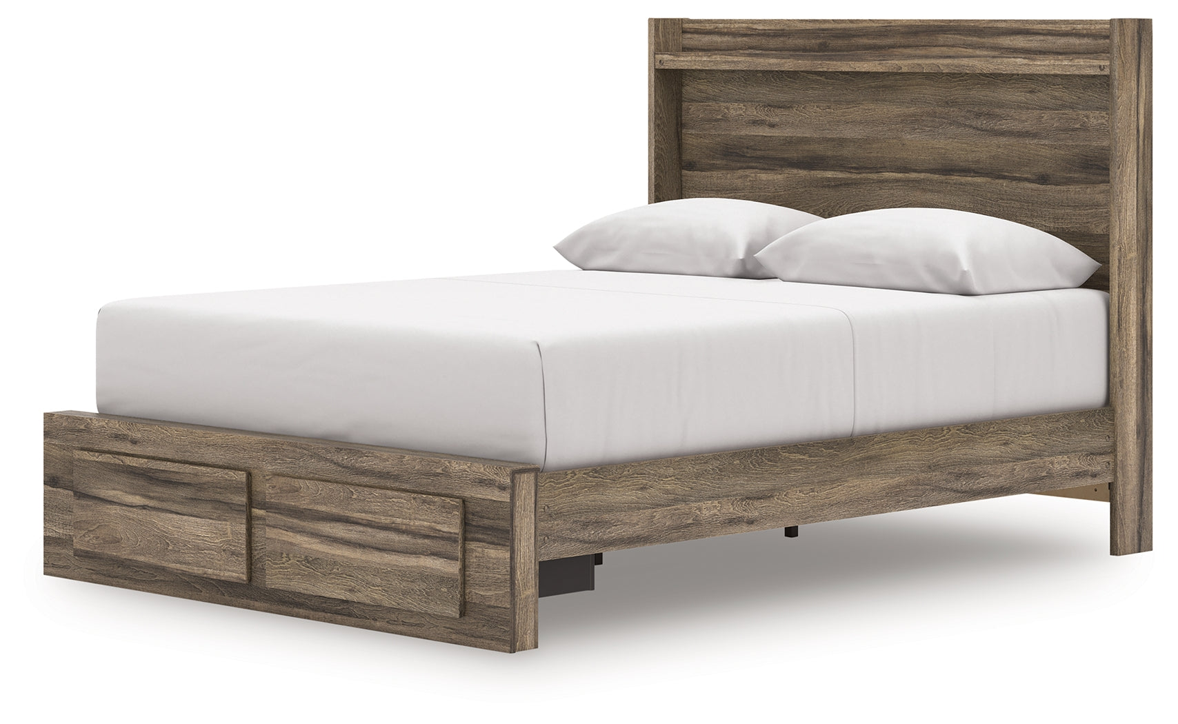Elbrim Queen Panel Storage Bedroom Set, Brown