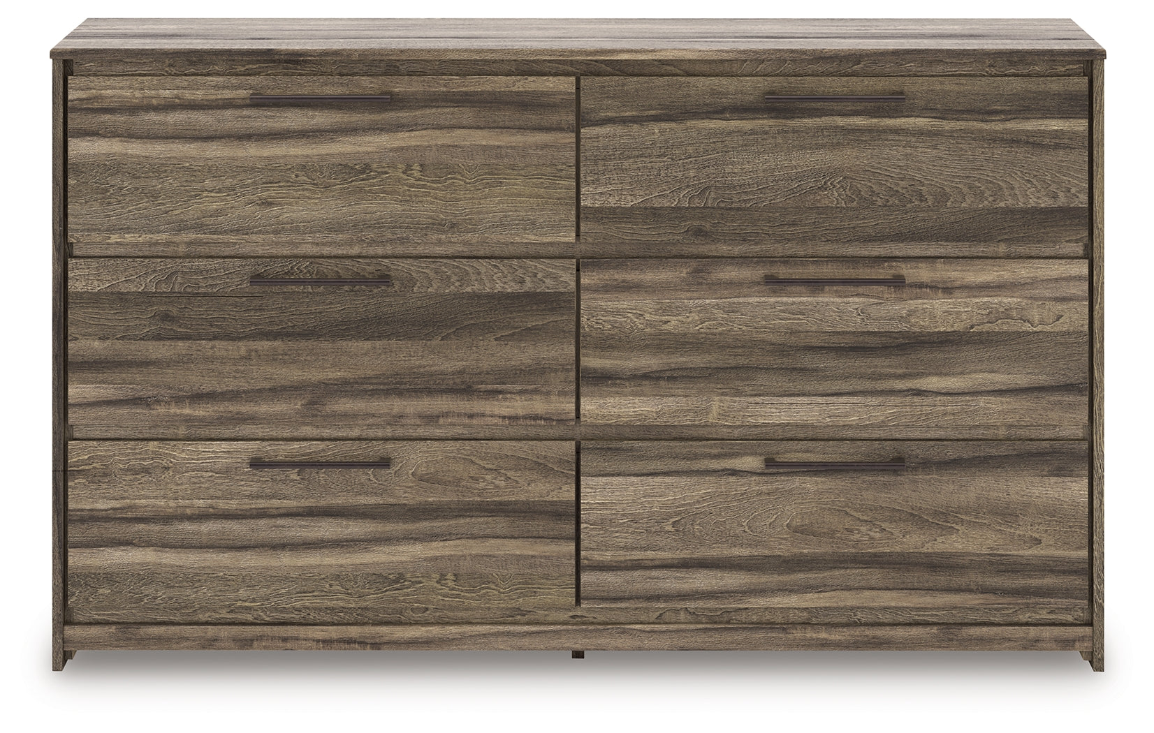 Elbrim Brown Six Drawer Dresser