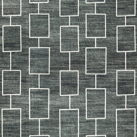 Elderland Black/Gray Washable Medium Rug
