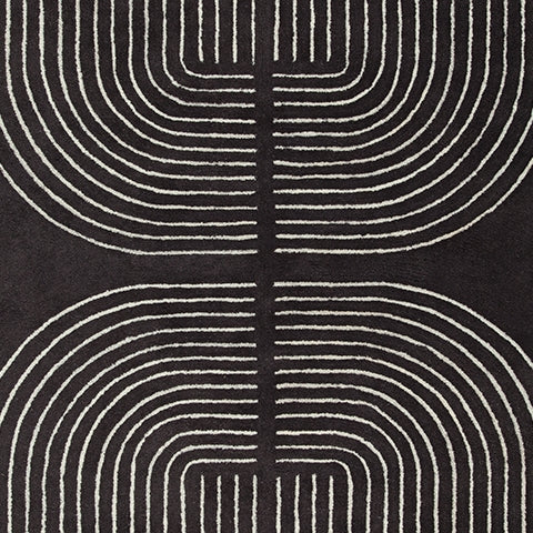 Eldonmore Black/Ivory Large Rug