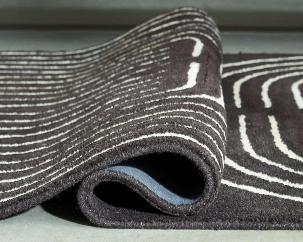 Eldonmore Black/Ivory Large Rug