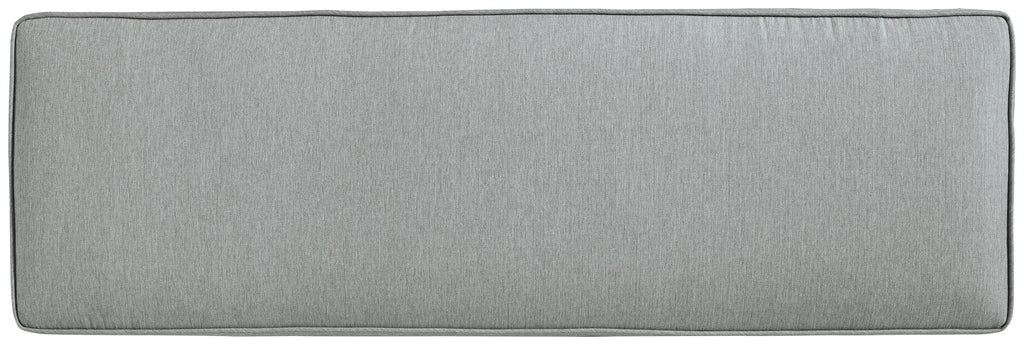 Elite Park Gray Outdoor Bench w/ Cushion