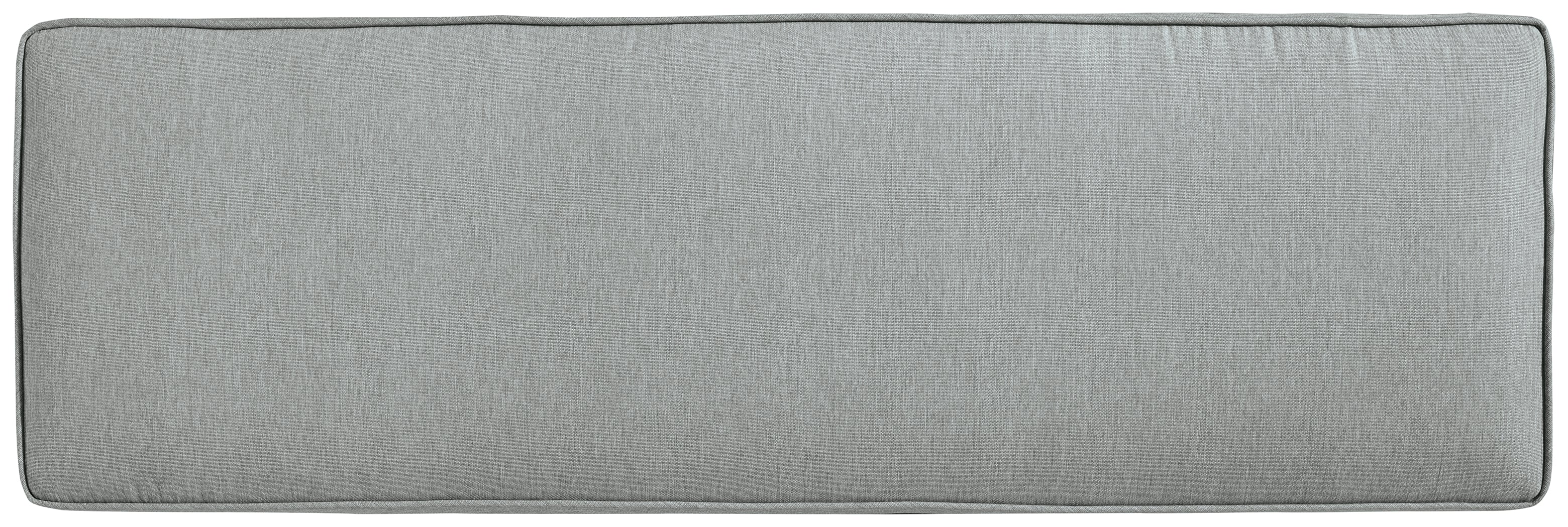 Elite Park Gray Outdoor Bench w/ Cushion