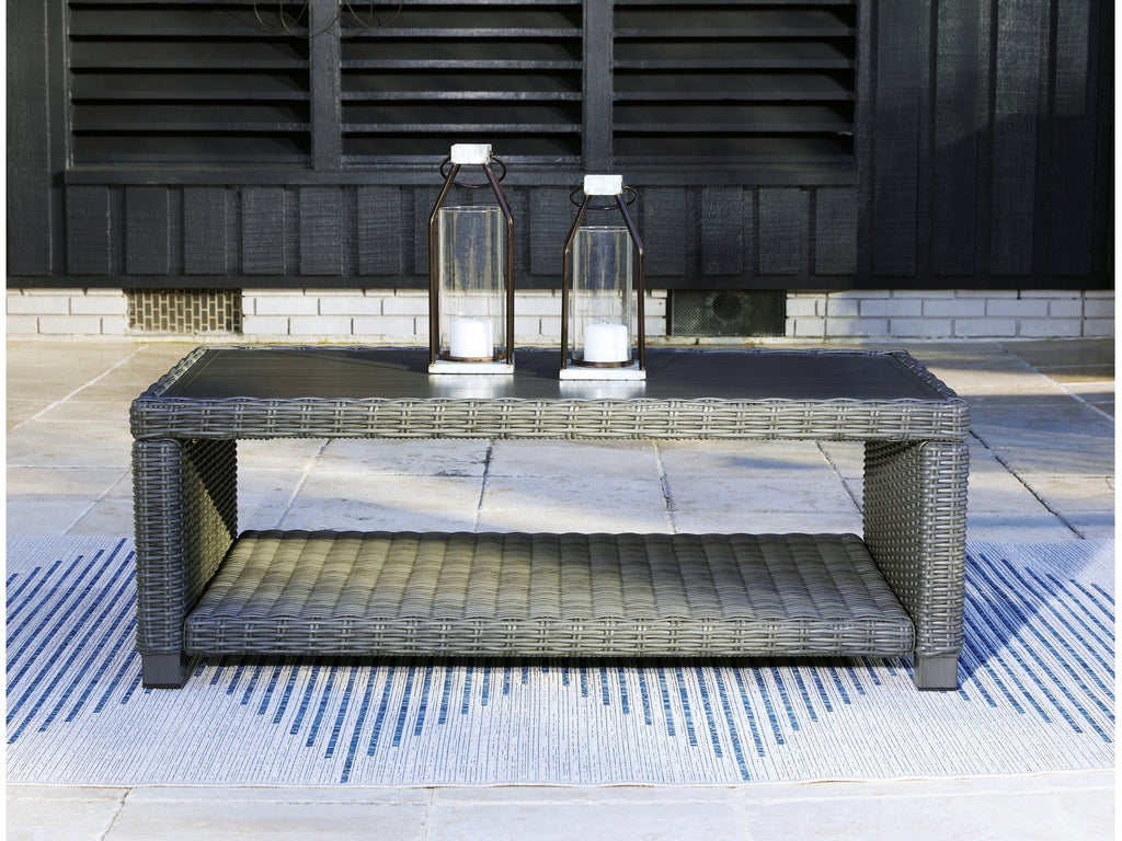 Elite Park Gray Outdoor Coffee Table
