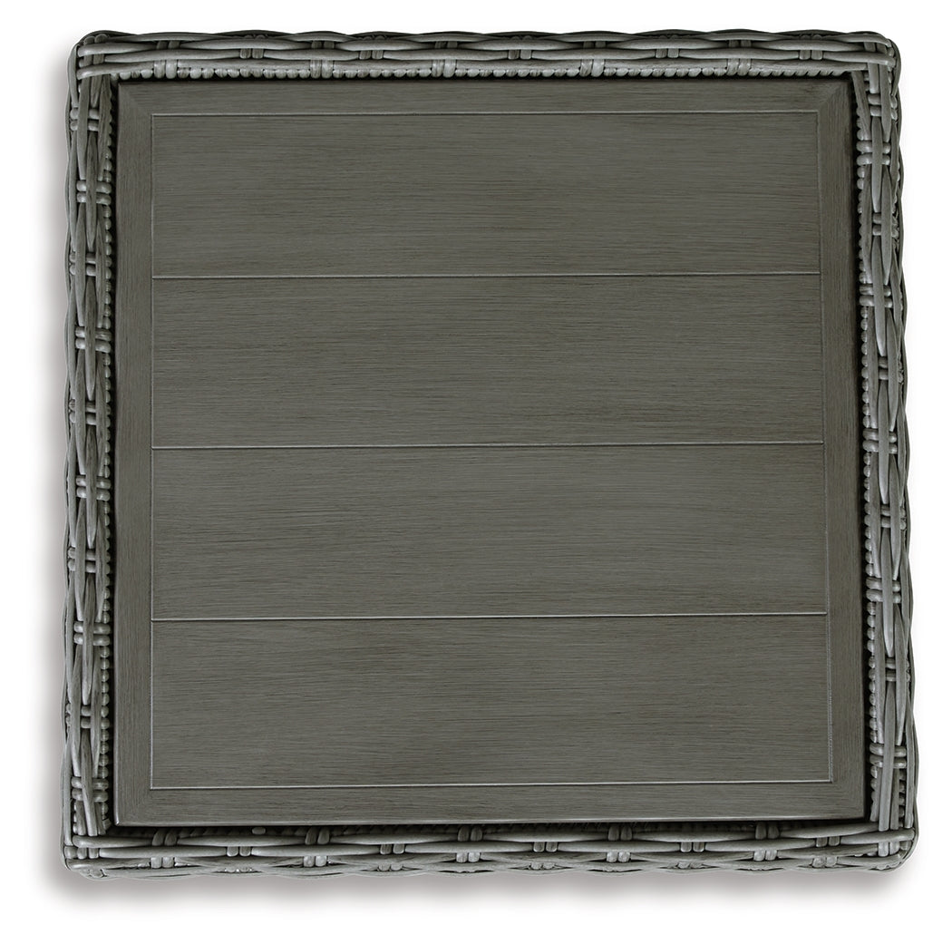 Elite Park Gray Outdoor End Table