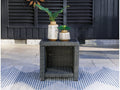 Elite Park Gray Outdoor End Table