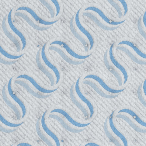 Elite Springs Plush Gray/Blue Full Mattress