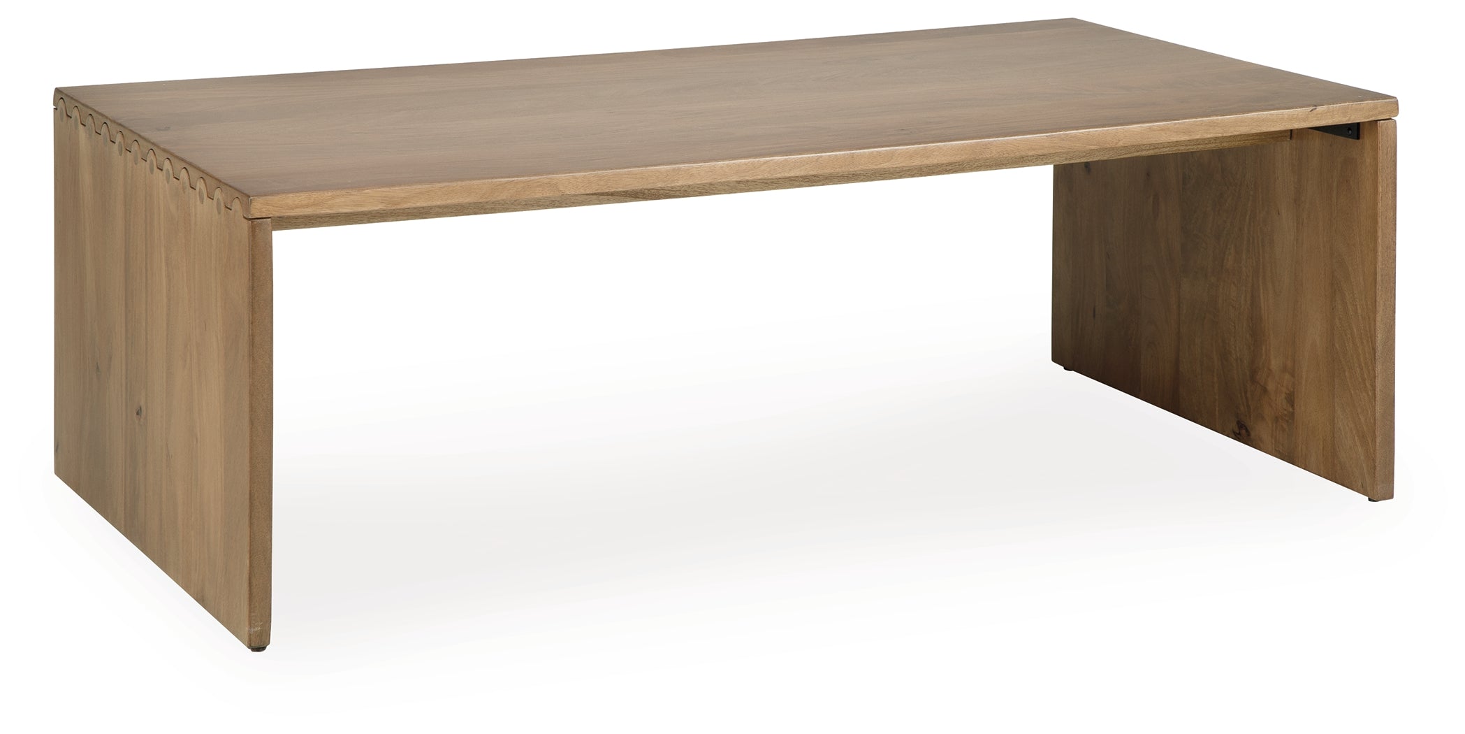 Ella Grove Rich Brown Coffee Table