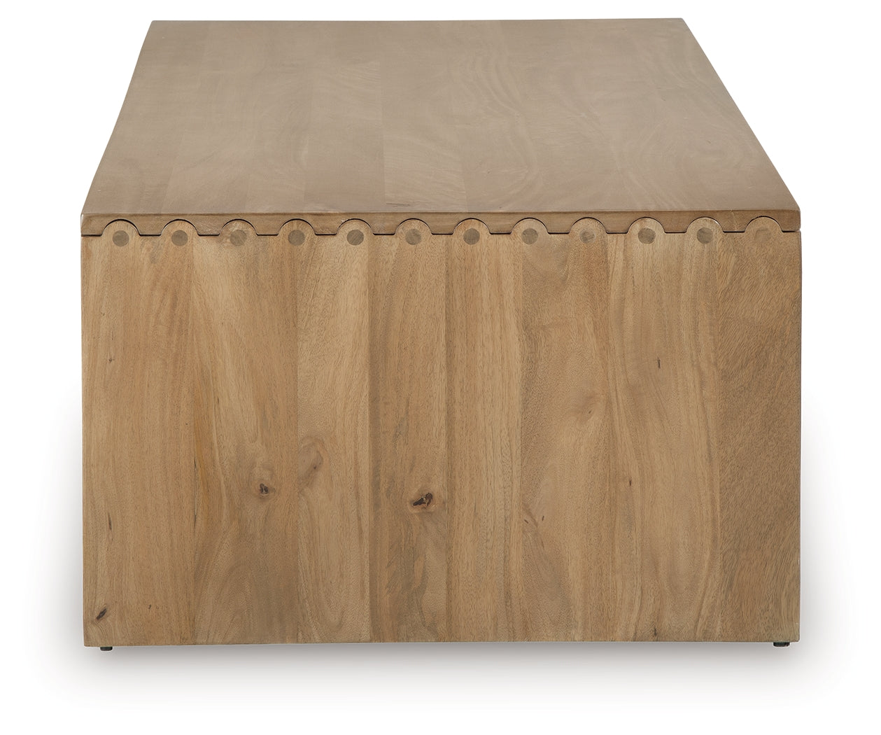 Ella Grove Rich Brown Coffee Table