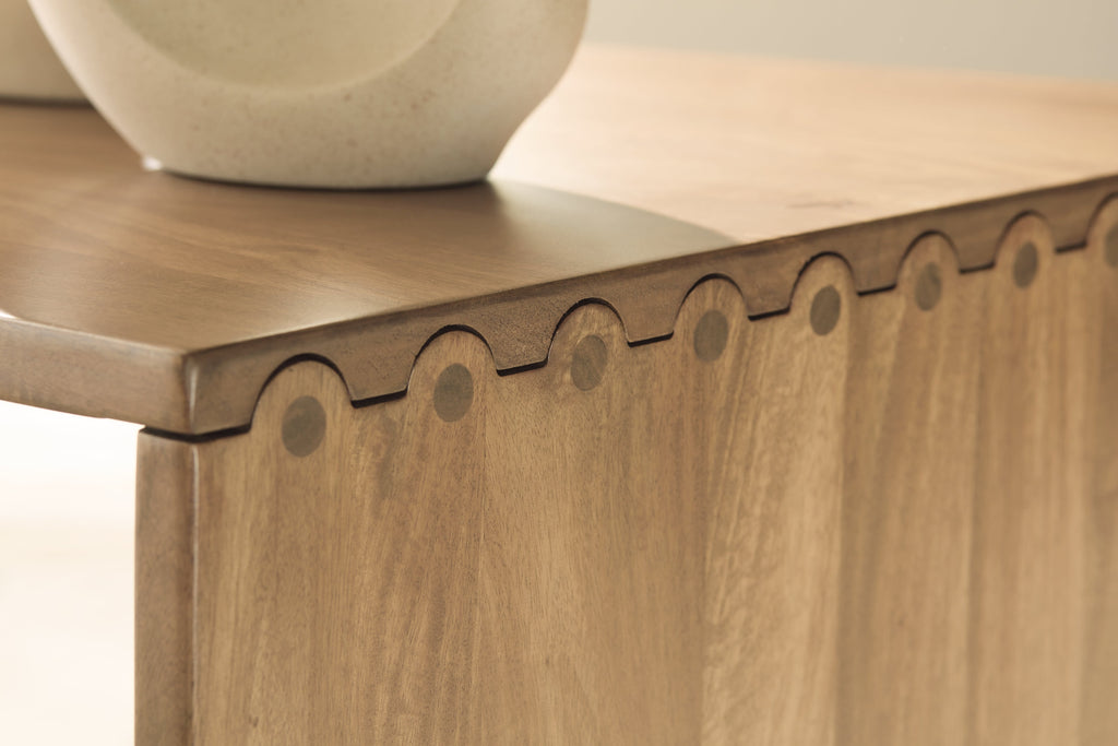 Ella Grove Rich Brown Coffee Table