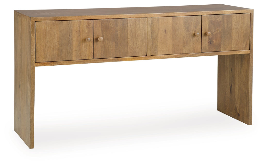 Ella Grove Rich Brown Console