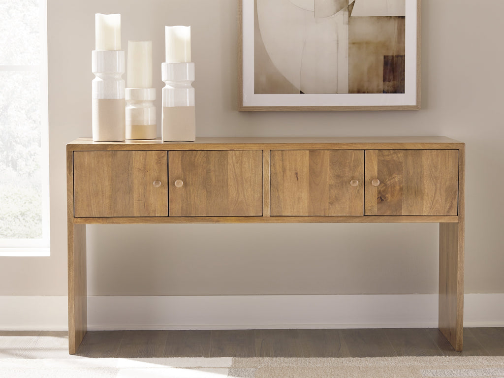 Ella Grove Rich Brown Console