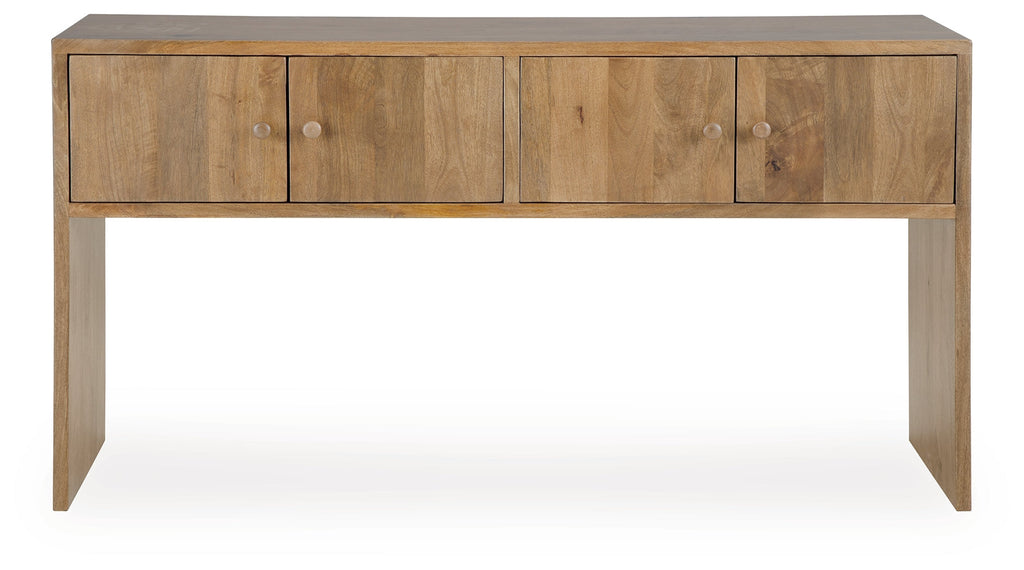 Ella Grove Rich Brown Console