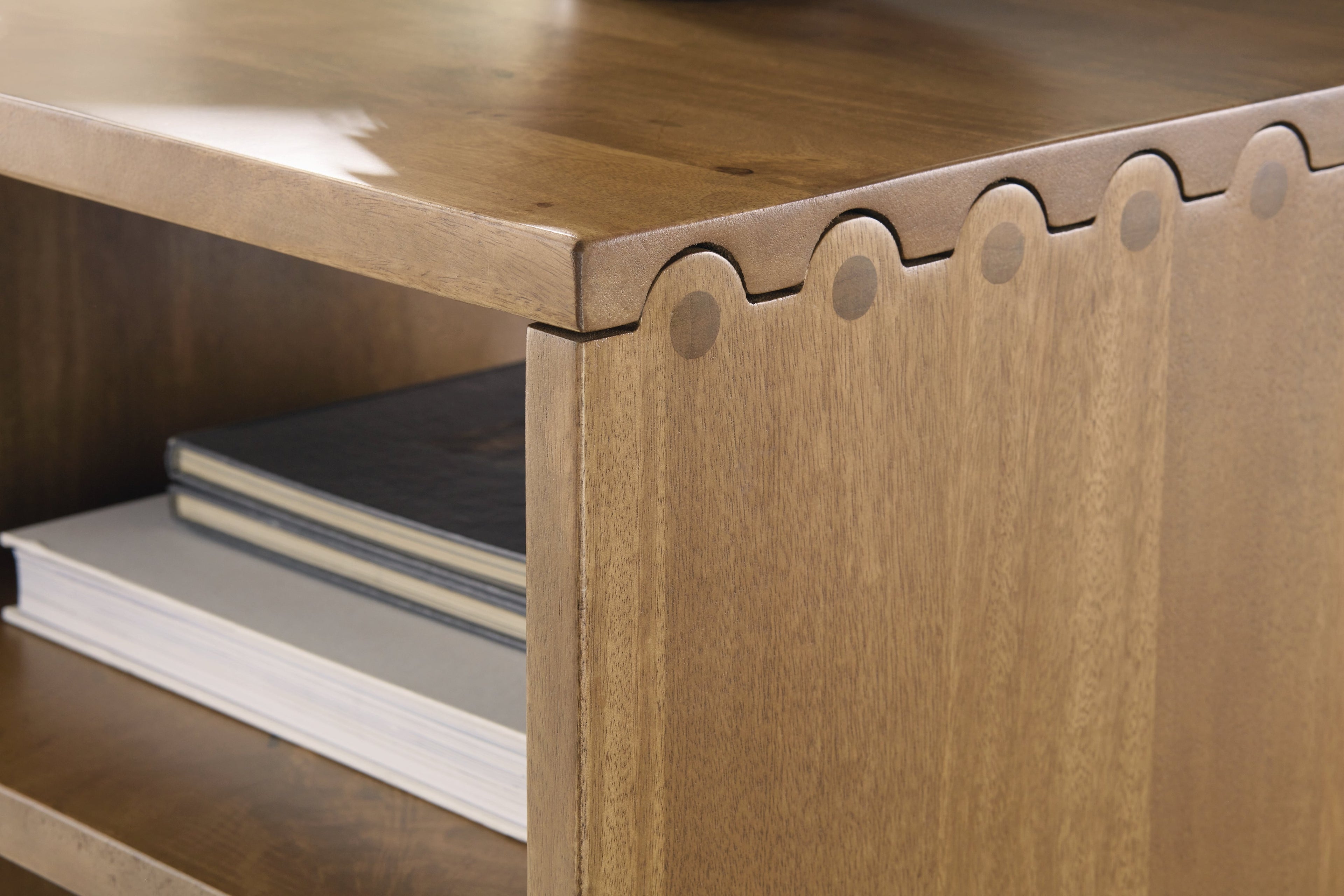 Ella Grove Rich Brown End Table