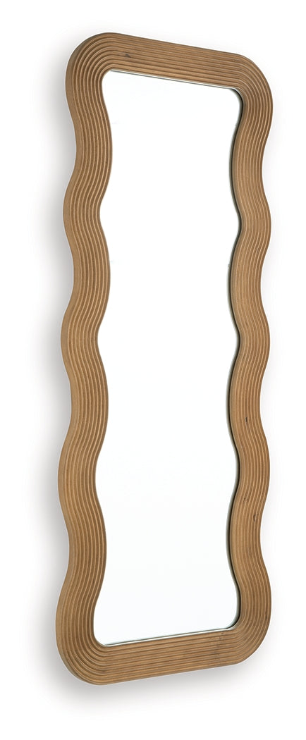 Ellisonville Brown Floor Mirror