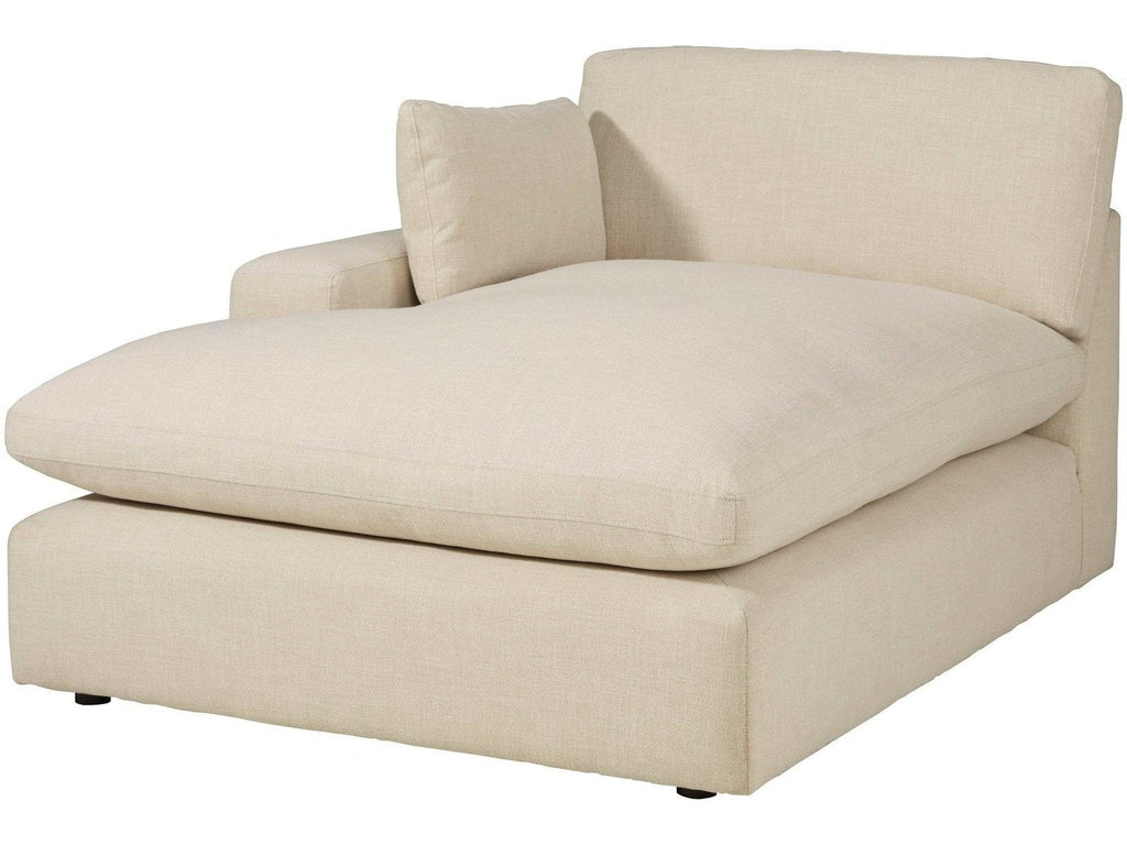 Elyza Linen 3pc Sectional Sofa w/ LAF Corner Chaise