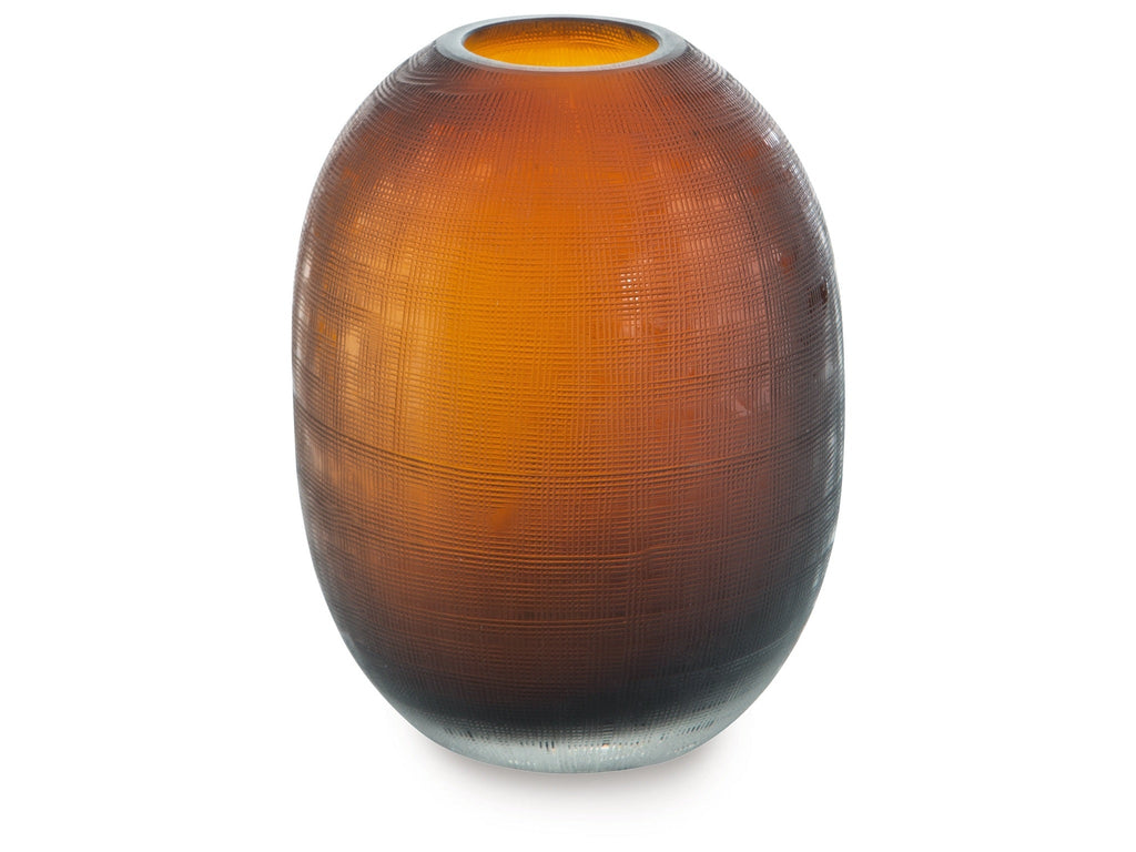 Embersen Amber Vase (8''H)