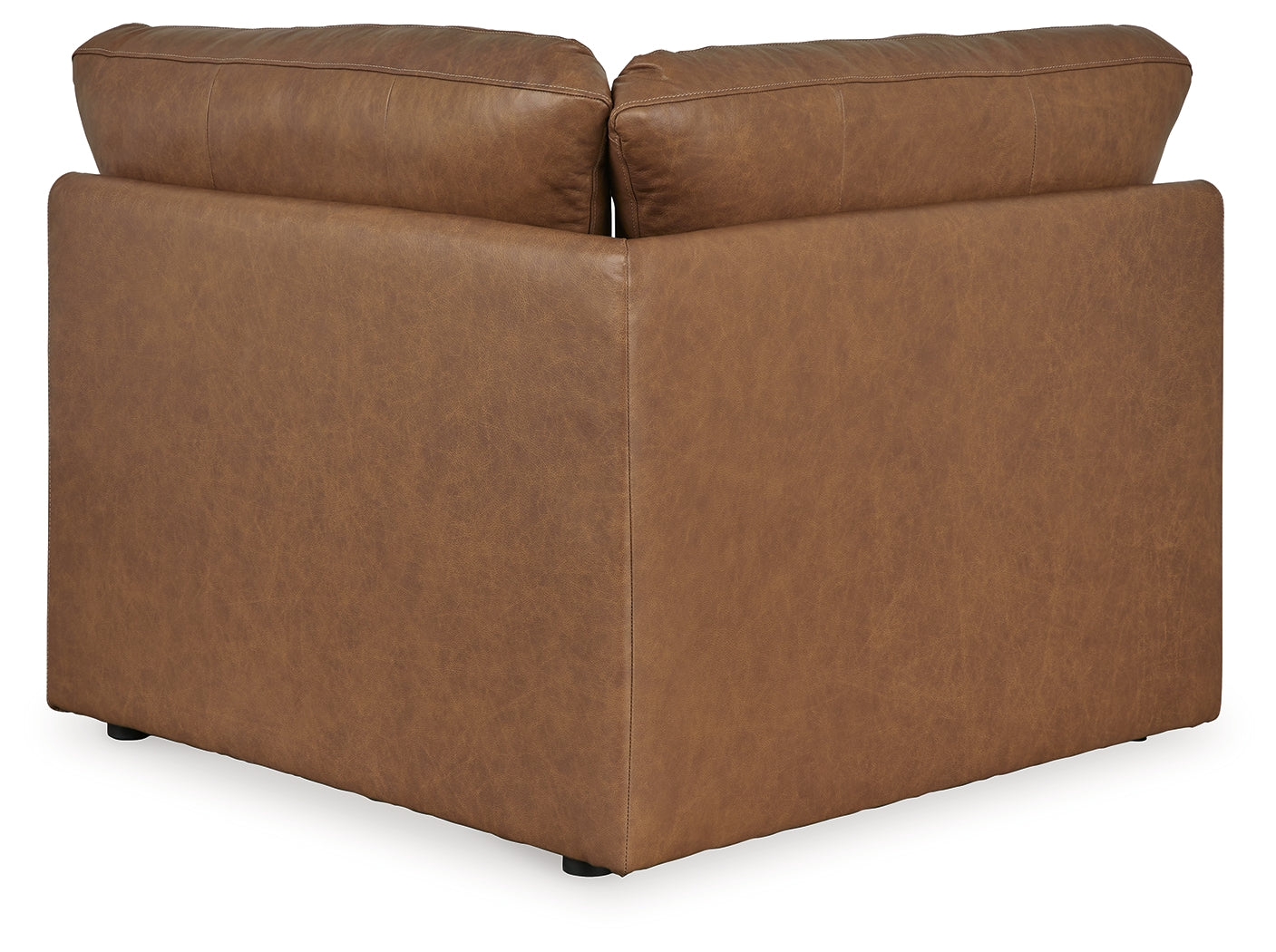 Emilia Caramel 5-Piece Sectional and Ottoman