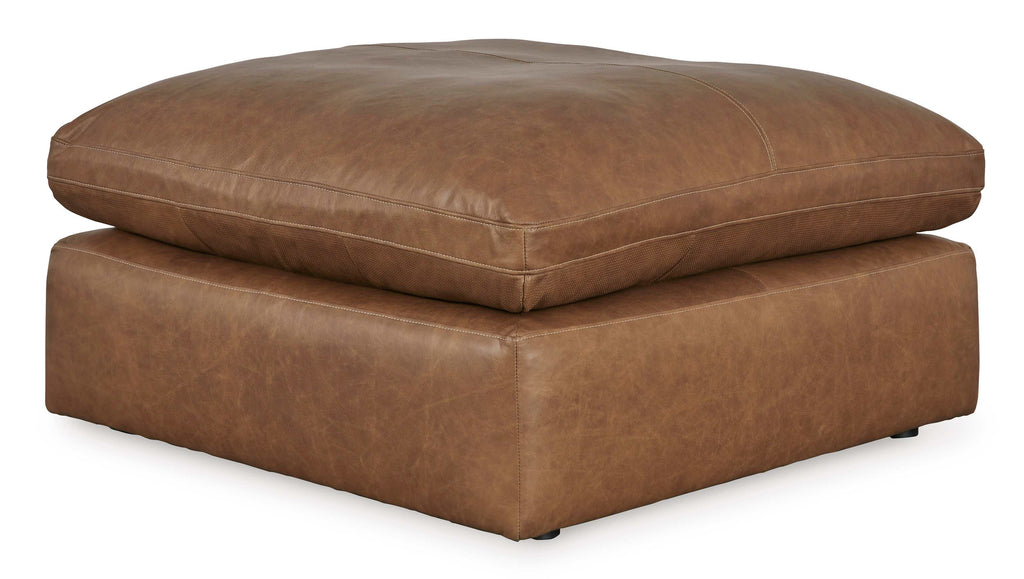 Emilia Caramel Leather 5pc Modular Sectional Living Room Set